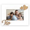 Houten fotolijst Tio 10x15 cm wit