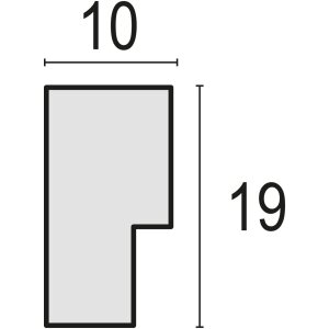 Newton fotolijst 20x30 cm zwart