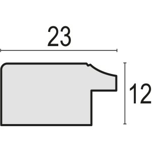 Houten lijst Novara 20x25 cm