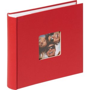 Walther Stockalbum Fun 200 fotos 13x18 cm rood