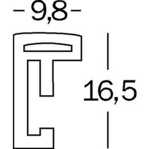 Fotolijst New Lifestyle 60x84 cm staal acryl glas