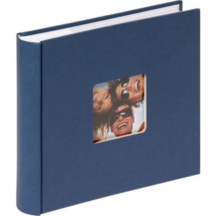 Walther Stockalbum Fun 200 fotos 13x18 cm blauw