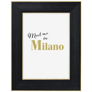 Fotolijst Milano 13x18 cm zwart