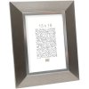 Kunststof lijst s41n zilver 10x15 cm premium glas