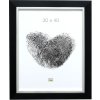 Kunststof lijst s41n zwart 10x15 cm premium glas