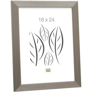 Kunststof lijst s41vd1 zilver 18x24 cm anti-reflecterend...