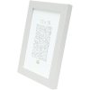 Kunststof lijst s41vf1 wit 15x20 cm anti-reflecterend glas