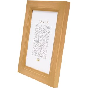 Houten lijst s42l goud 30x40 cm Premium glas