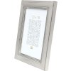 Houten lijst s42l zilver 10x15 cm premium glas