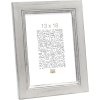 Houten lijst s42l zilver 13x18 cm Premium glas