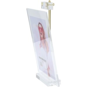 Transparante lijst 13x18 cm met plastic staand display