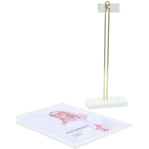 Transparante lijst 13x18 cm met plastic staand display