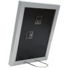 Houten lijst s66kd1 zilver 30x30 cm met passe-partout