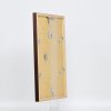 Effect houten lijst profiel 33 wengé 10x10 cm normaal glas