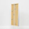 Houten lijst Top Cube 10x10 cm zilverkleurig ontspiegeld glas