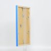 Houten lijst Top Cube 10x10 cm blauw museumglas