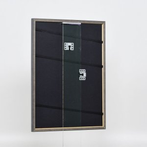 Effect massief houten lijst Profiel 25 geel 10x10 cm Museum glas