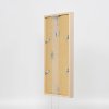 Effect houten lijst profiel 35 lichtbruin 10x10 cm normaal glas + afstandhouder