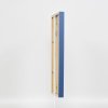 Effect houten lijst profiel 35 blauw 10x10 cm normaal glas + afstandhouder