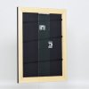 Effectief massief houten lijst Profiel 30 zwart 10x10 cm Helder glas