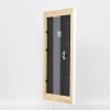 Effectief massief houten lijst Profiel 30 wit 10x10 cm Helder glas