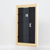 Effectief massief houten lijst Profiel 30 wit 10x10 cm Helder glas