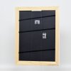 Effectief massief houten lijst Profiel 30 wit 10x10 cm Helder glas