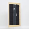 Effectief massief houten lijst Profiel 30 wit 10x10 cm Helder glas