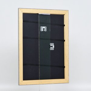 Effect houten lijst profiel 94 zilver 10x10 cm normaal glas