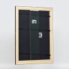 Effect houten lijst profiel 94 zwart 10x10 cm normaal glas