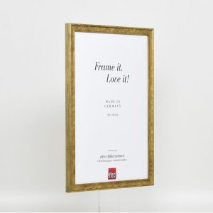 Effect houten lijst profiel 2070 normaal glas 10x10 cm goud