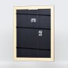 Effect houten lijst profiel 94 goud 10x10 cm anti-reflecterend glas