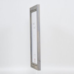 Effect Massief houten fotolijst 2240 Grijs 10x10 cm Antireflecterend glas