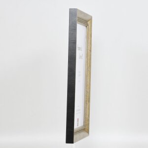 Effect massief houten lijst profiel 28 goud 10x10 cm Helder glas