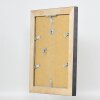 Effect massief houten lijst profiel 28 goud 10x10 cm Helder glas