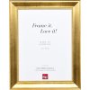 Effect houten lijst profiel 95 goud 10x10 cm normaal glas