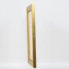 Effect houten lijst profiel 95 goud 10x10 cm normaal glas