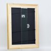 Effect houten lijst profiel 95 goud 10x10 cm anti-reflecterend glas