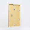 Effect houten lijst profiel 35 lichtbruin 10x15 cm ontspiegeld glas