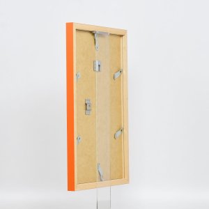 Houten lijst Top Cube 10x15 cm oranje Antireflex glas