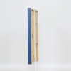 Effect houten lijst profiel 35 blauw 10x15 cm normaal glas + afstandhouder