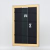 Effect houten lijst profiel 94 zilver 10x15 cm normaal glas