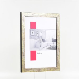 Effect Fotolijst 2319 antiek zilver 10x15 cm museum glas