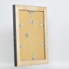 Effect massief houten lijst profiel 28 goud 10x15 cm Helder glas