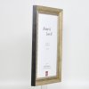 Effect massief houten lijst profiel 28 goud 10x15 cm Helder glas