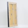 Effect massief houten lijst profiel 28 zilver 10x15 cm Anti-reflecterend glas