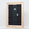 Effect houten lijst profiel 95 zilver 10x15 cm normaal glas