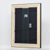 Effect houten lijst profiel 95 zwart 10x15 cm anti-reflecterend glas