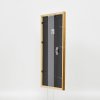 Effect houten lijst profiel 22 bruin-goud 10,5x14,8 cm Helder glas