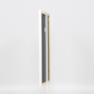 Effect houten lijst profiel 2210 wit 10,5x14,8 cm antireflecterend glas